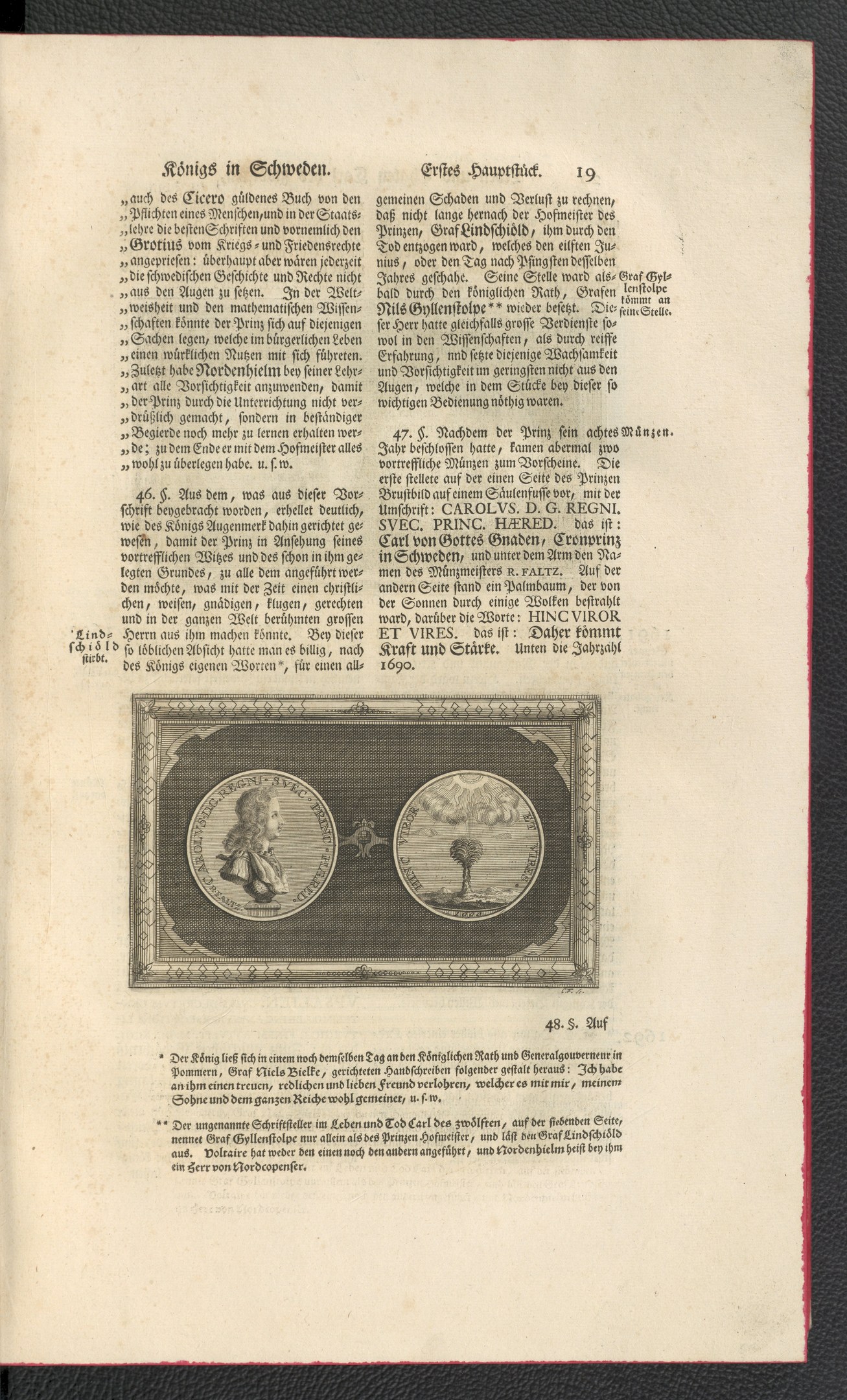 Offenes Buch mit einer Schwarz-Weiß-Illustration eines Mannes in Anzug und Krawatte und einer Frau in einem wallenden Kleid, beide mit ernsten Gesichtern, vor einem hellblauen Hintergrund.