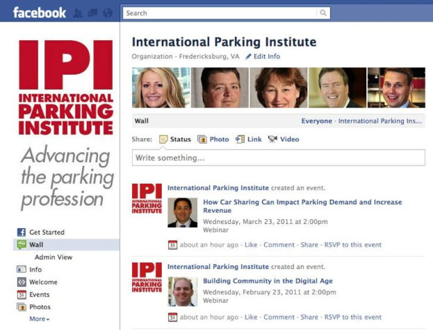 Ein Screenshot einer Facebook-Seite mit sechs Profilbildern von Männern und Frauen oben, mit Zitaten und Text auf der linken Seite.