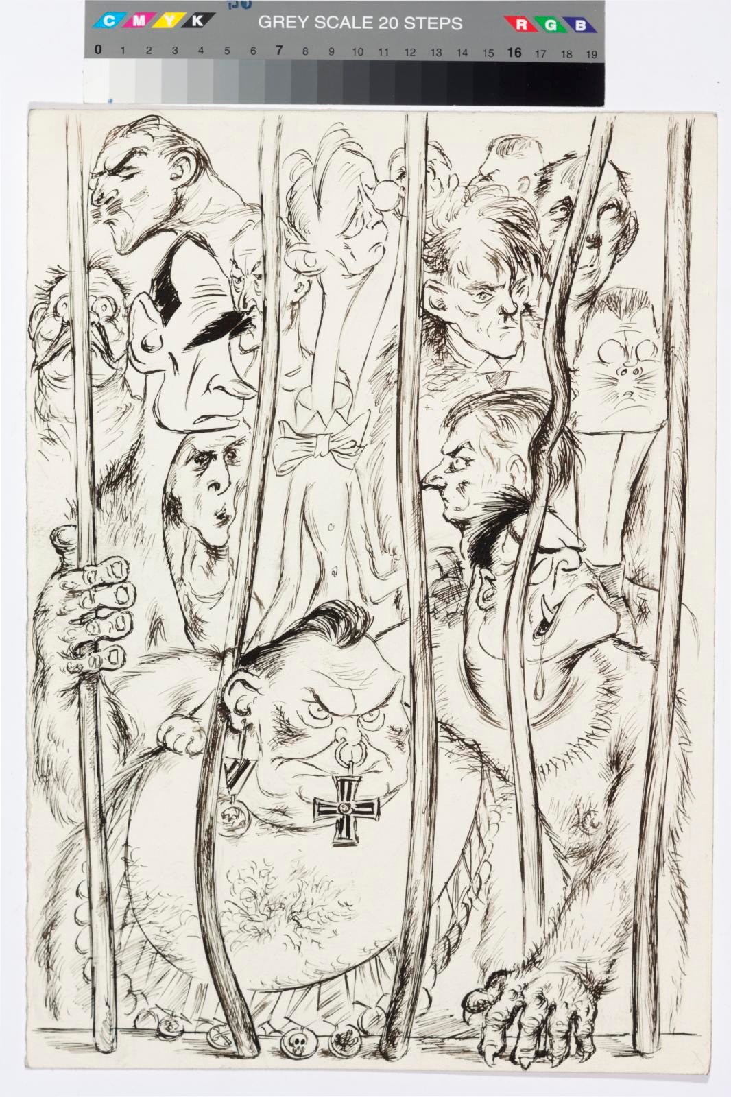 Comicseite mit dem Titel "Grimm Fairy Tales 1-A von Dark Horse" zeigt eine Gruppe von Menschen hinter Gittern unter einem tiefblauen Nachthimmel mit funkelnden Sternen.