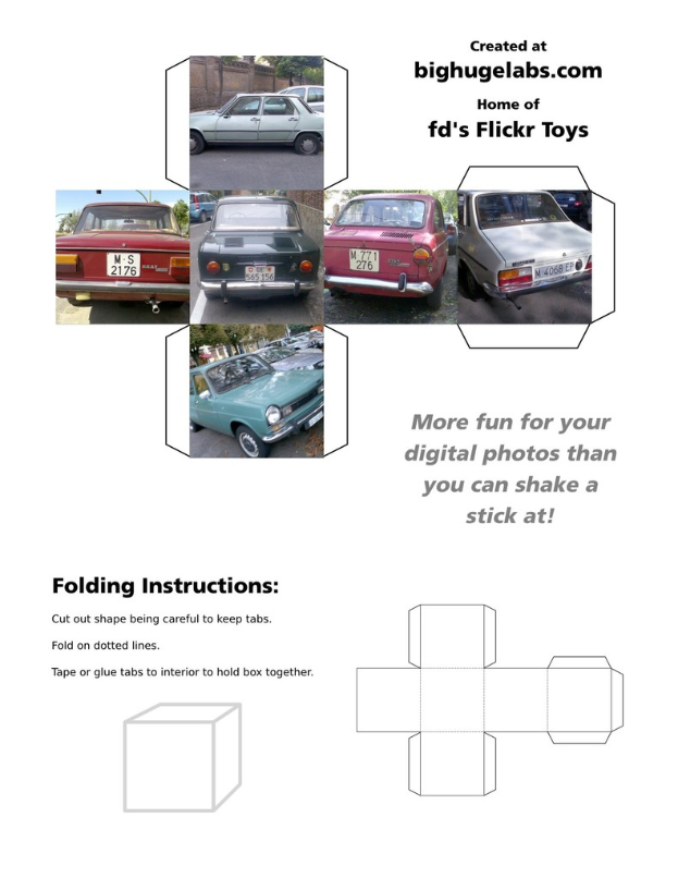 Eine Straße mit Fahrzeugen und sichtbarem Text in einer Präsentation.